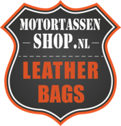 Lederen best sale zadeltassen motor